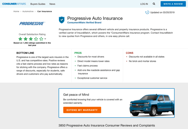 insurance reviews